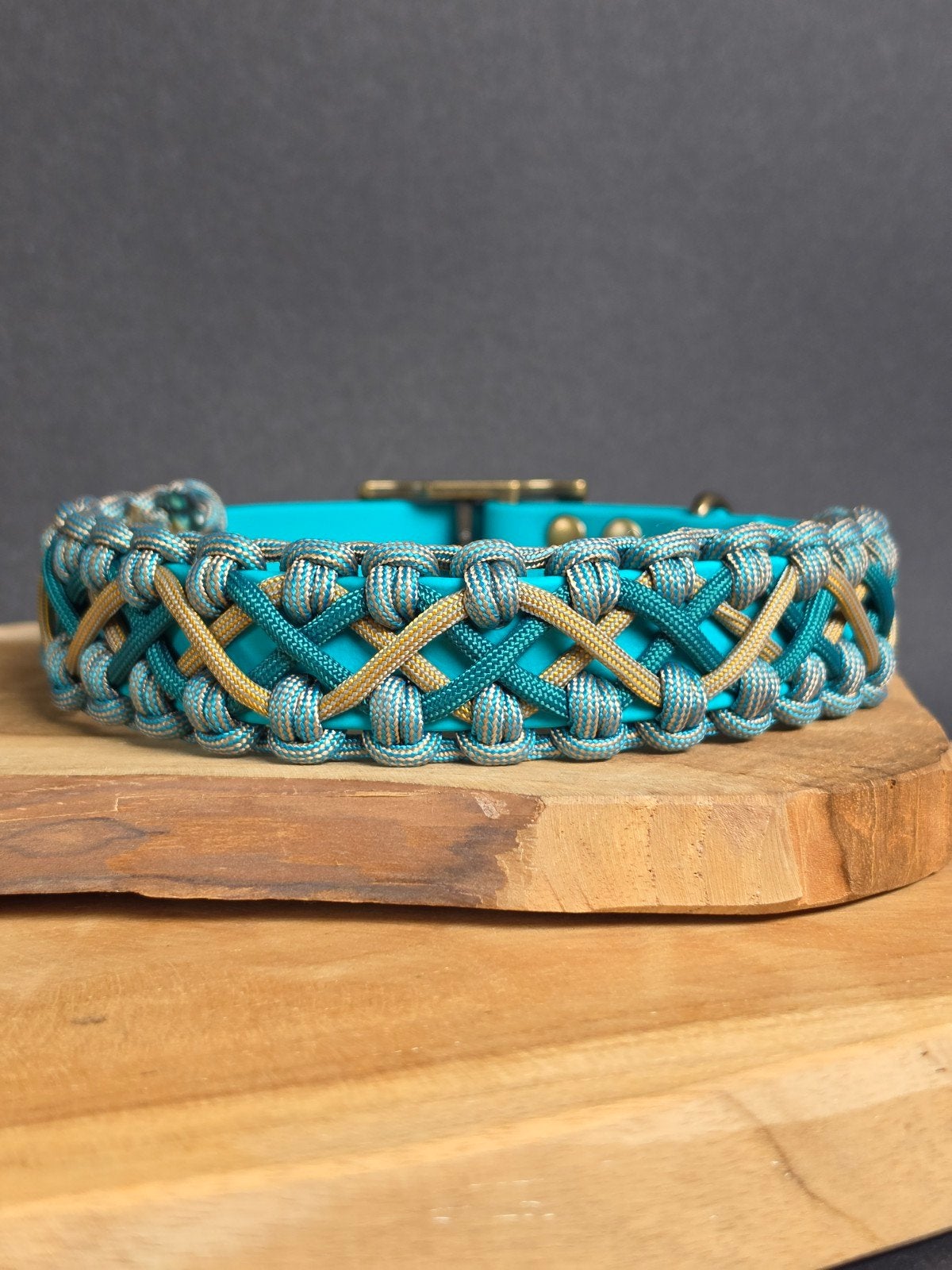 Handgemaakte Marly-halsband | Biothane met Paracord | Uniek, Ophalen of Verzenden, Handgemaakt, Nieuw
