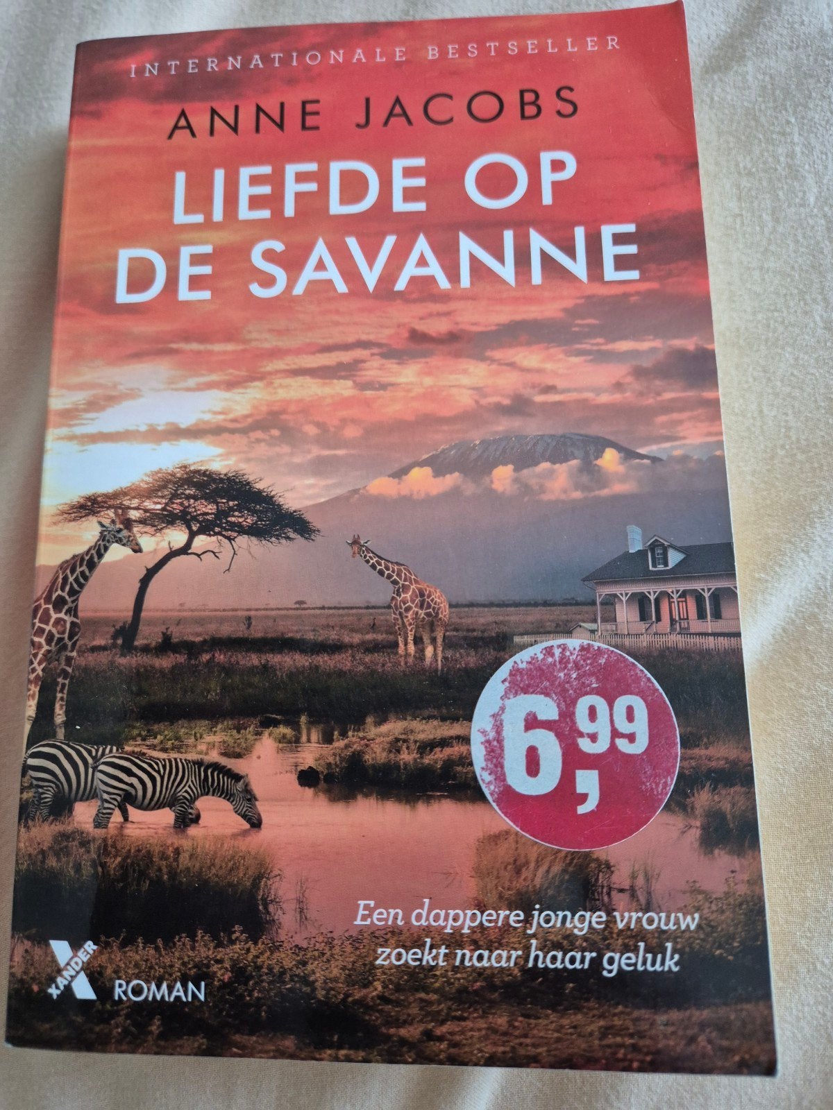 Anne Jacobs - Liefde op de savanne, Ophalen of Verzenden, Zo goed als nieuw, Anne Jacobs
