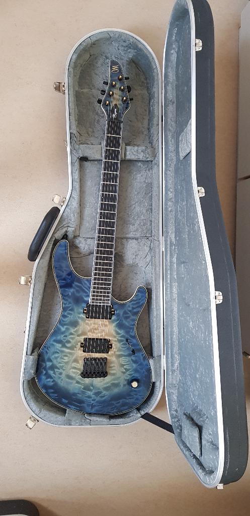 Mayones Regius 6 (Quilted maple), Muziek en Instrumenten, Ophalen, Zo goed als nieuw, Solid body, Overige merken
