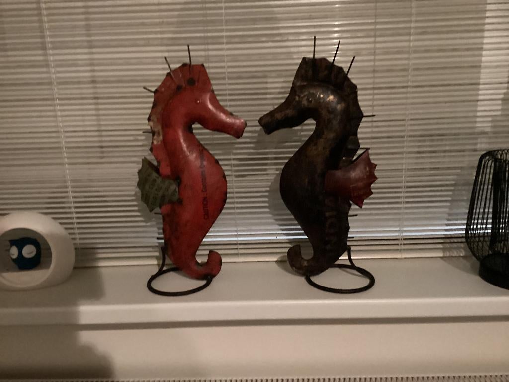 metalen paardjes, Ophalen of Verzenden