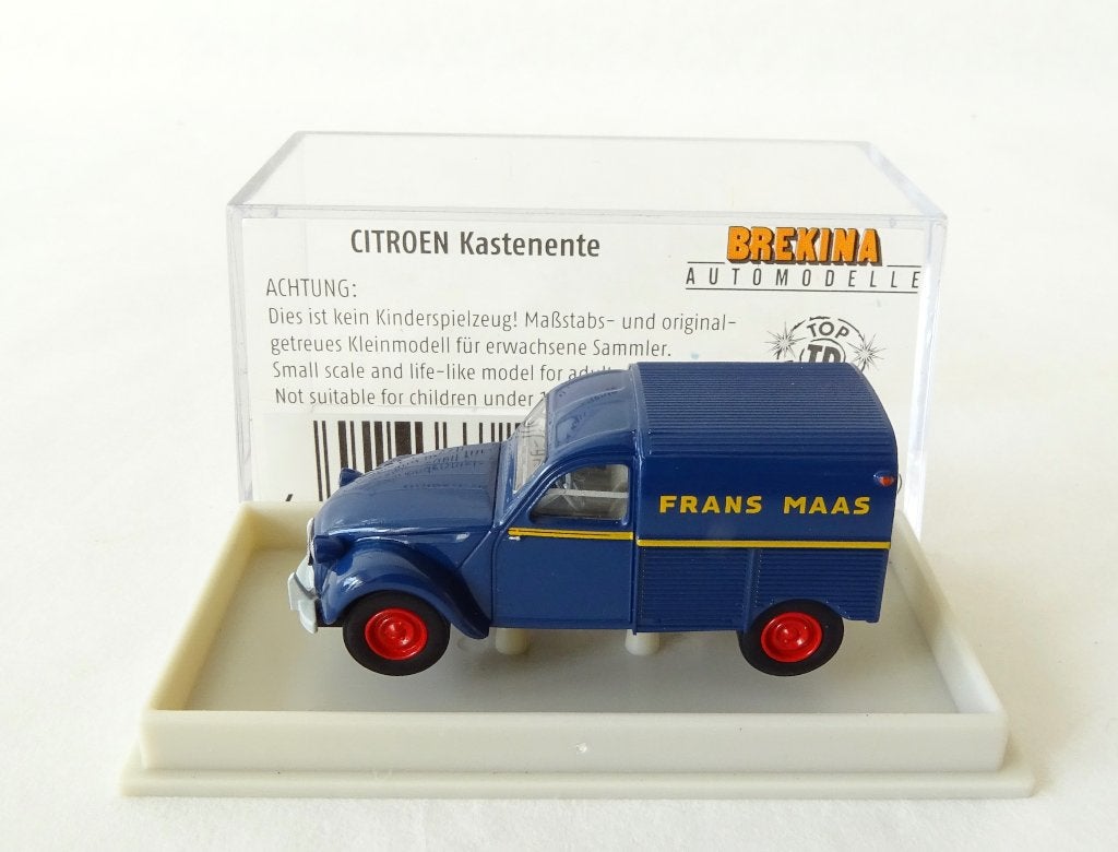 Busch 14146 Citroen 2CV busje " Frans Maas", Ophalen of Verzenden, Nieuw, Bus of Vrachtwagen, Brekina