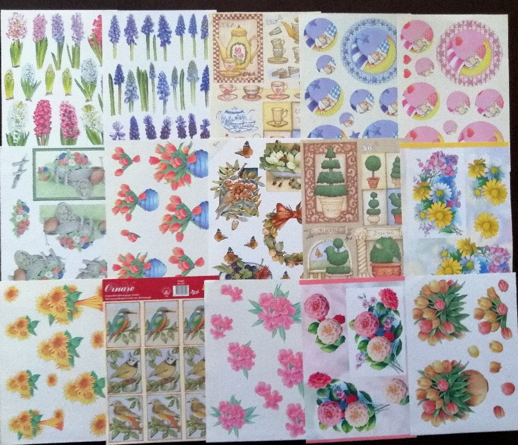 A5 knipvellen pakket, 30 stuks Nr.16, Ophalen of Verzenden, Nieuw, Overige thema's, Knipvel