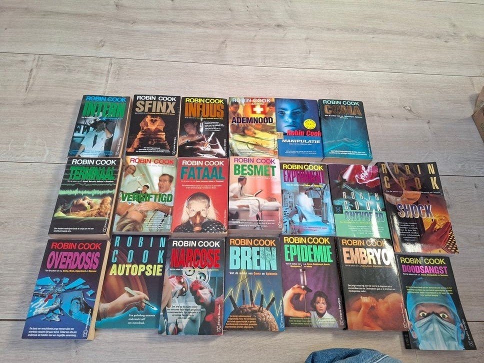 Robin Cook Boeken Collectie - Thrillers, Boeken, Ophalen, Gelezen, Robin Cook, Nederland
