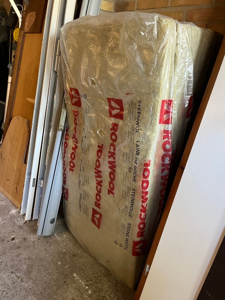 isolatie steenwol 60 mm en knauf 30 mm dik steenwol, Ophalen, 4 tot 8 cm, Nieuw, Steenwol