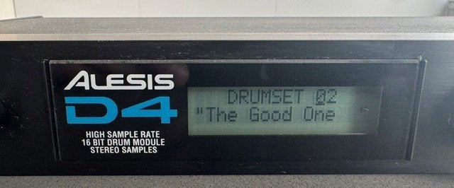 Alesis D4 Drummodule / drumcomputer, Ophalen of Verzenden, Gebruikt, Overige merken