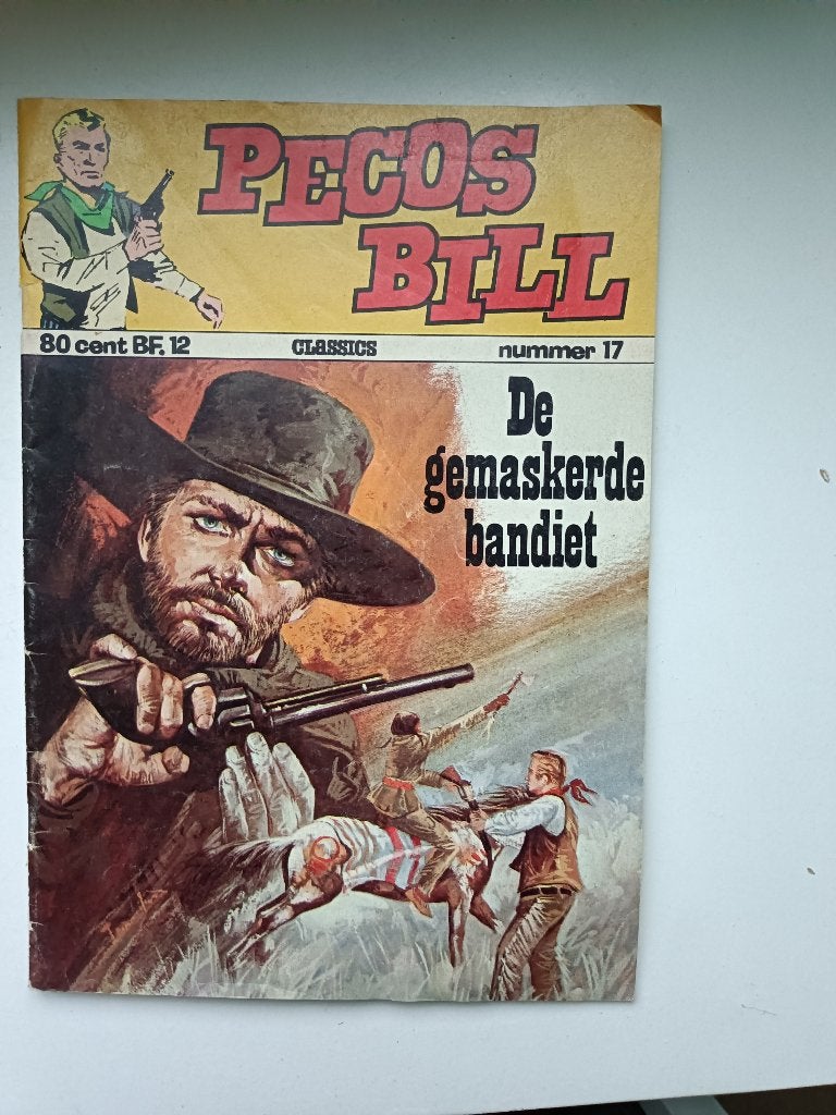Pecos Bill nr. 17 De gemaskerde bandiet, Boeken, Eén stripboek, Ophalen of Verzenden, Gelezen