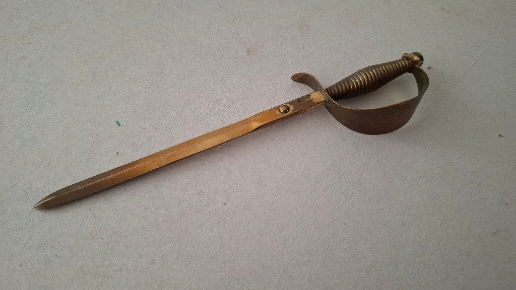 briefopener sabel, Ophalen of Verzenden