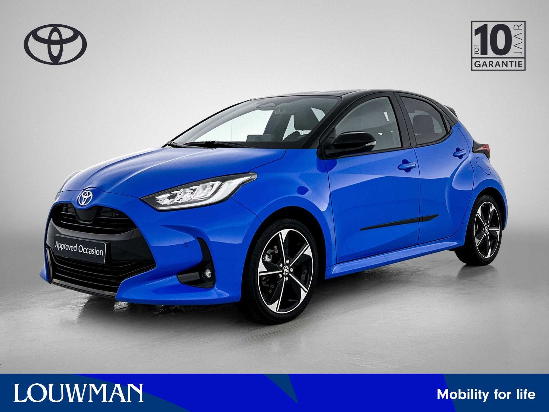 Toyota Yaris 1.5 Hybrid 130 Launch Edition | JBL | Head-Up D, Auto's, 12 maanden, 450 kg, Blauw, 49 €/maand