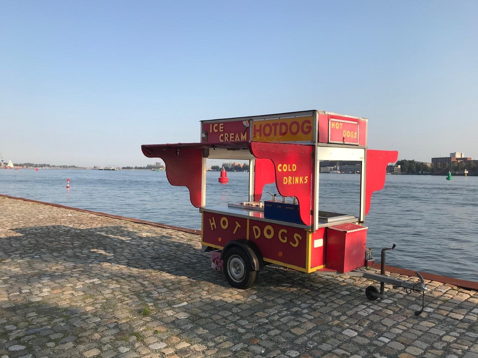 Hotdog- en IJskar te Koop - Ideaal voor Evenementen, Ophalen, Gebruikt, Overige
