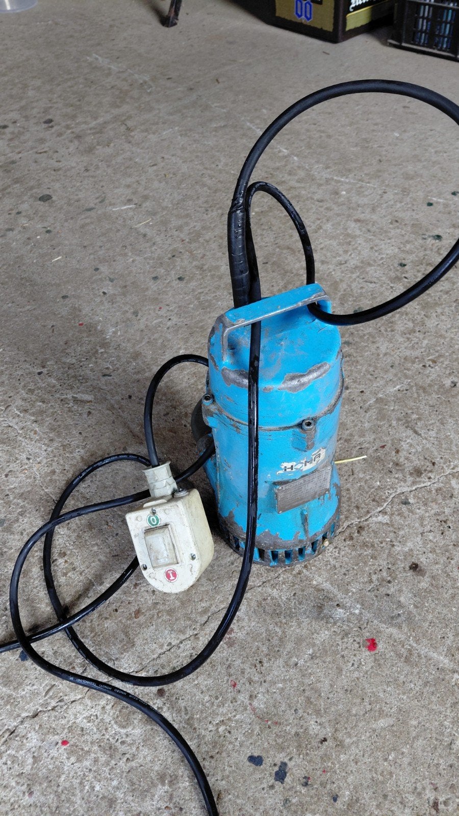 HOMA H106 W Dompelpomp - Krachtige en Betrouwbare Waterpomp, Ophalen, Gebruikt, Elektrisch, Dompelpomp