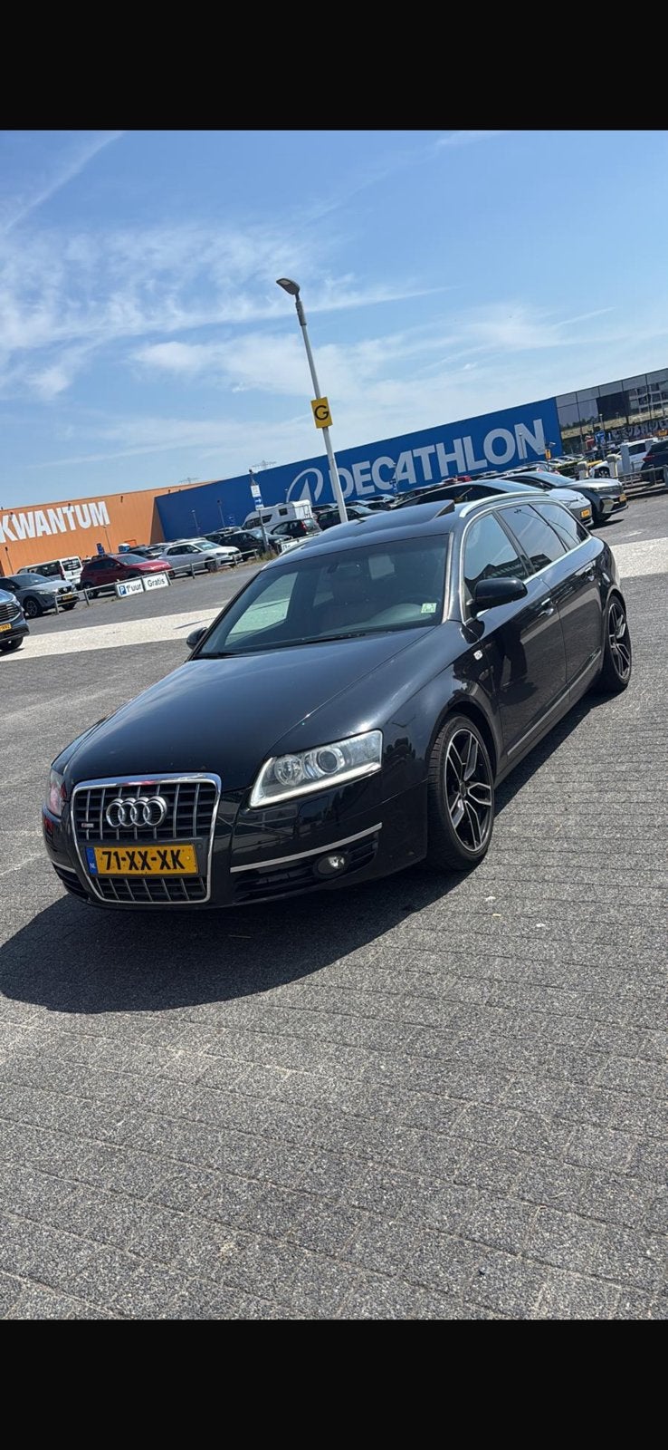 Audi A6 2.0 Tfsi Avant 170PK AUT 2007 Zwart, Auto's, 1984 cc, Zwart, Origineel Nederlands, 170 pk