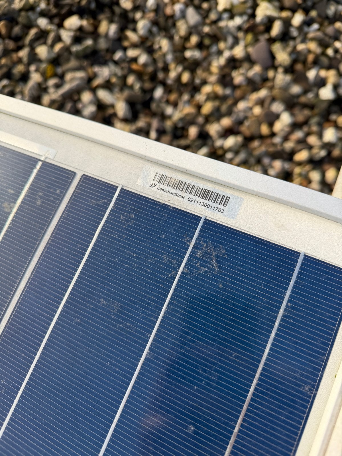 Canadian Solar Zonnepaneel 240Wp CS6P-240P evt platdak frame, Ophalen, Gebruikt, Overige typen