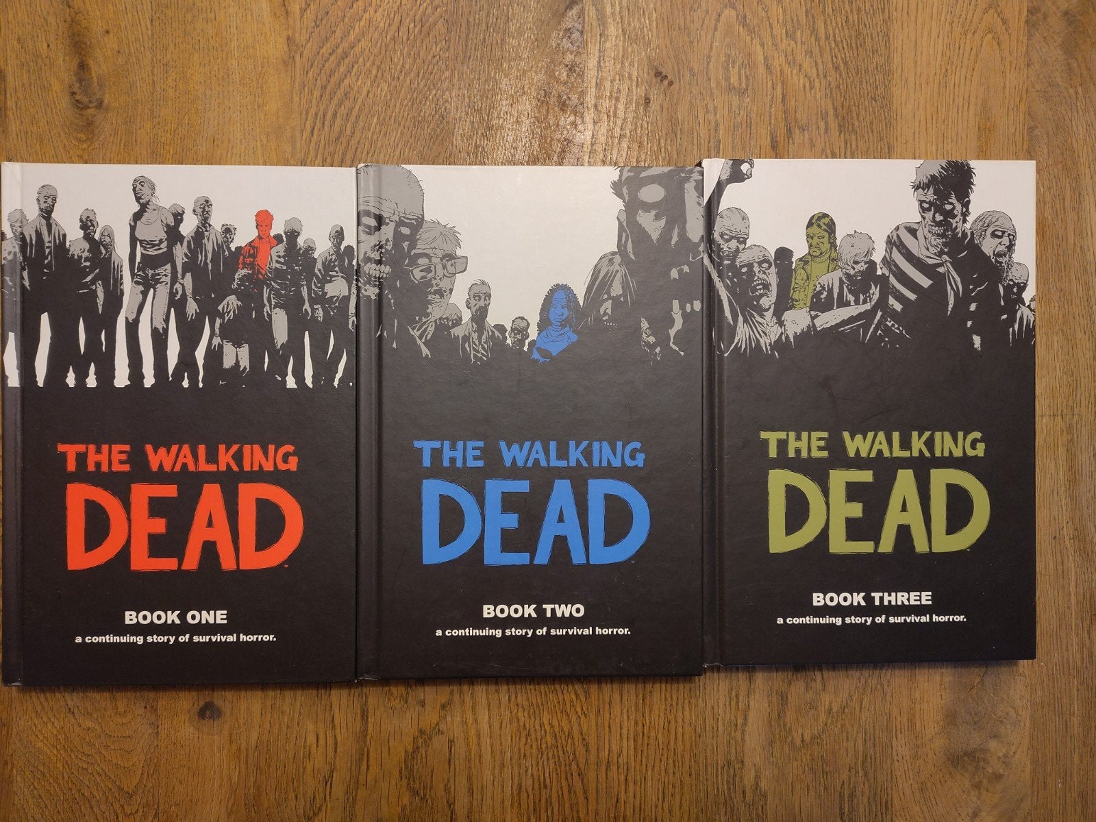 The walking dead book 1-3 hardcover, Boeken, Strips | Comics, Amerika, Ophalen of Verzenden, Zo goed als nieuw, Robert Kirkman