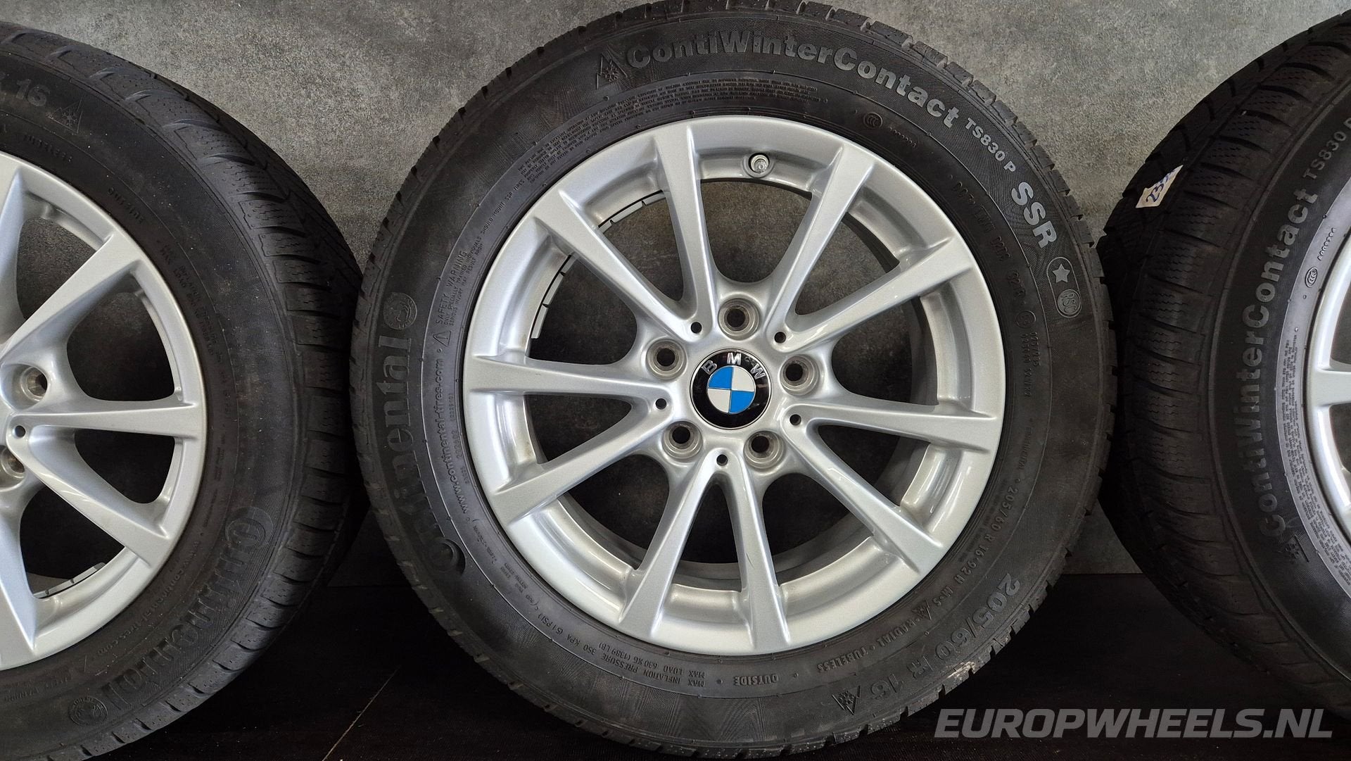 16 inch BMW velgen 1 F20 F21 winterbanden F22 F23 378 E87, Auto-onderdelen, Gebruikt, -, Banden en Velgen, -