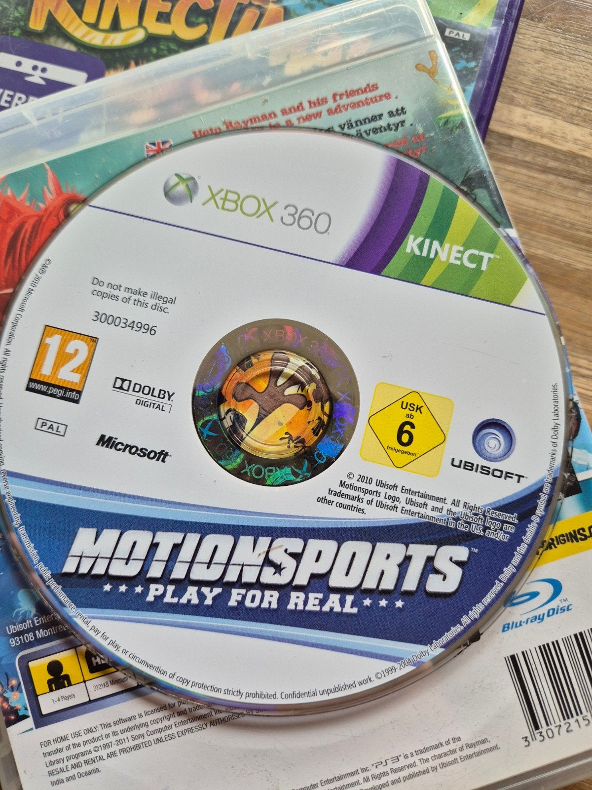 Motionsports: Play for Real - Xbox 360 Kinect Game, Gebruikt, 1 speler, Ophalen of Verzenden, Sport