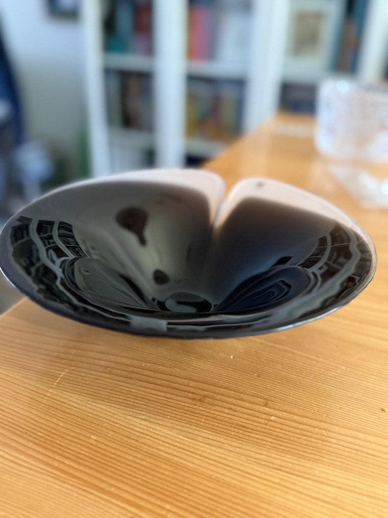 Mats Jonasson Zweedse glazen schaal, Ophalen, Schaal, Rond, Glas