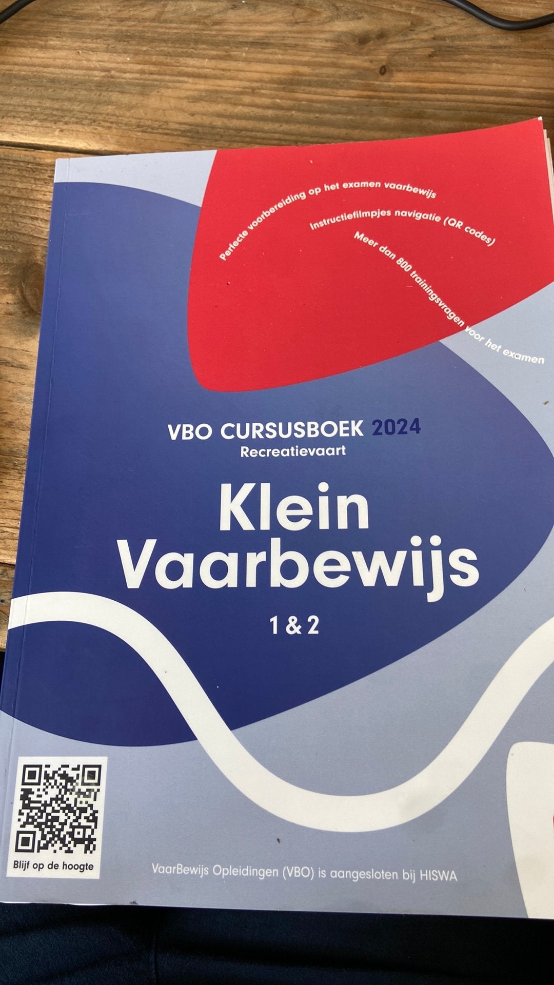 vBO cursus boek vaarbewijs, Ophalen of Verzenden, Zo goed als nieuw, Overige onderwerpen