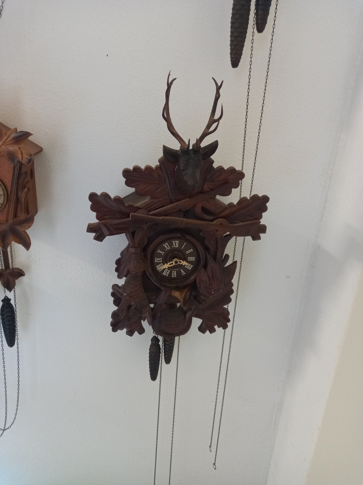 5 mooie goedwerkende koekoeksklokken, Antiek en Kunst, Antiek | Klokken, Ophalen
