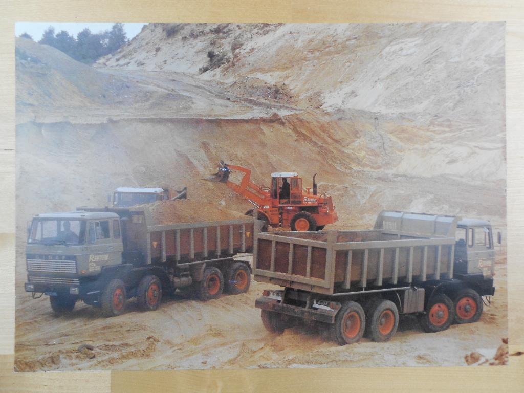 GINAF F350 8x8 Brochure 1978 – F 350, Ophalen of Verzenden, Zo goed als nieuw, Overige merken, GINAF