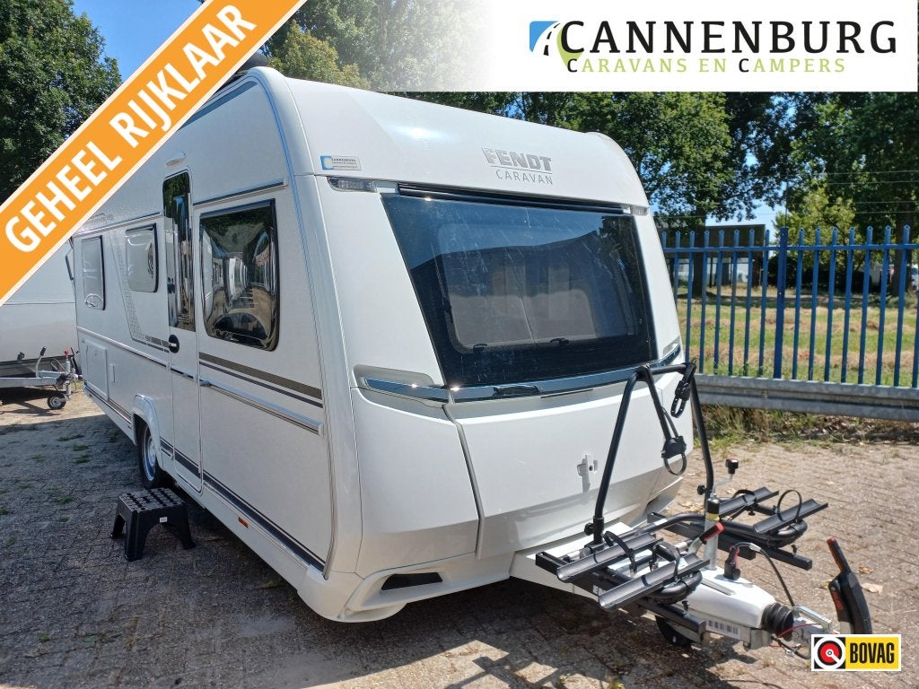 Fendt Bianco Activ 515 SGE mover-cassette-C4e-etc, Caravans en Kamperen, Bedrijf, Treinzit, Tot en met 4, Schokbreker