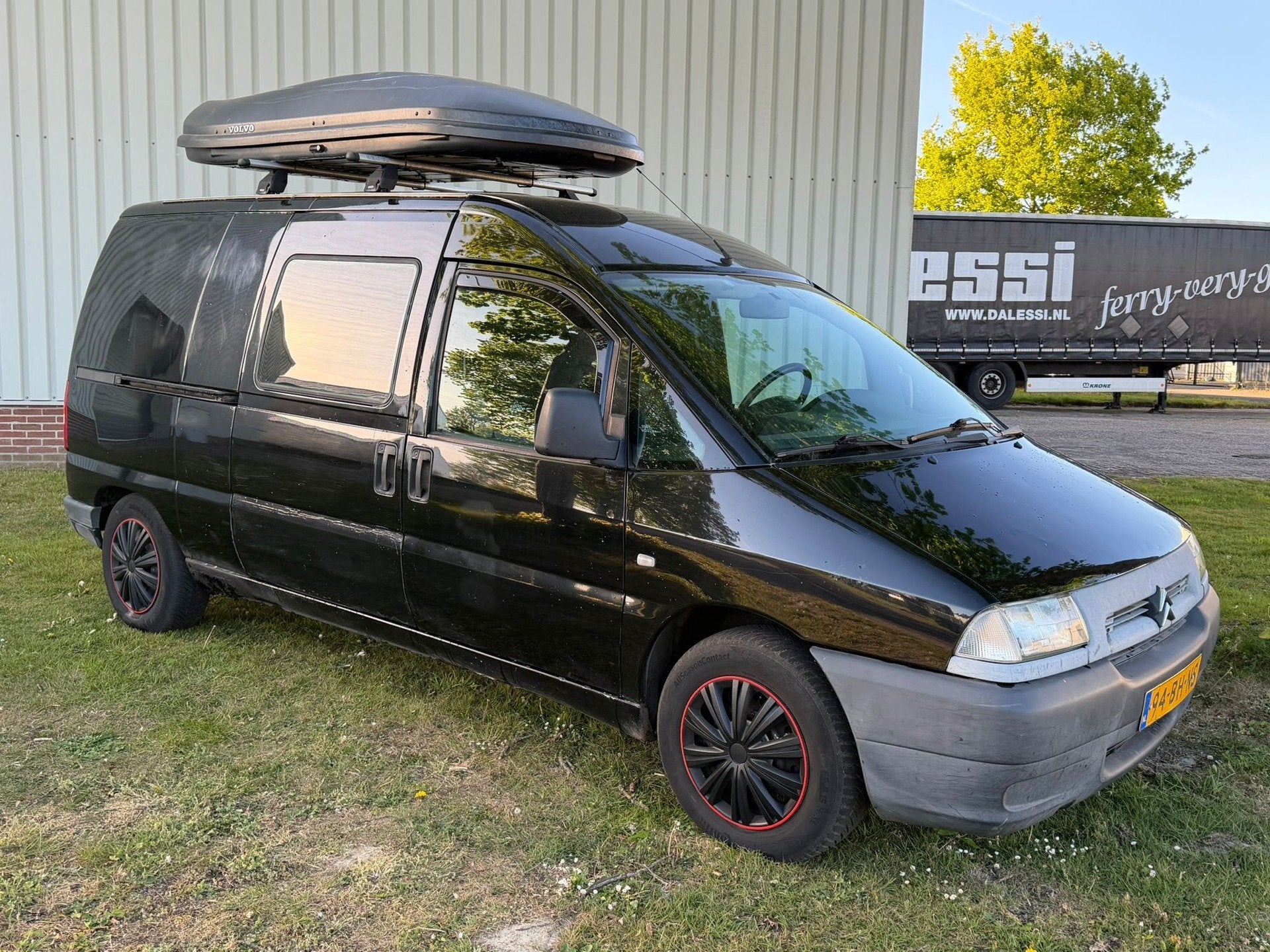 Citroen Jumpy 2.0 HDi Comfort lang 2003 Grijs Kenteken Campe, Auto's, Voorwielaandrijving, 94 pk, Gebruikt, Citroën
