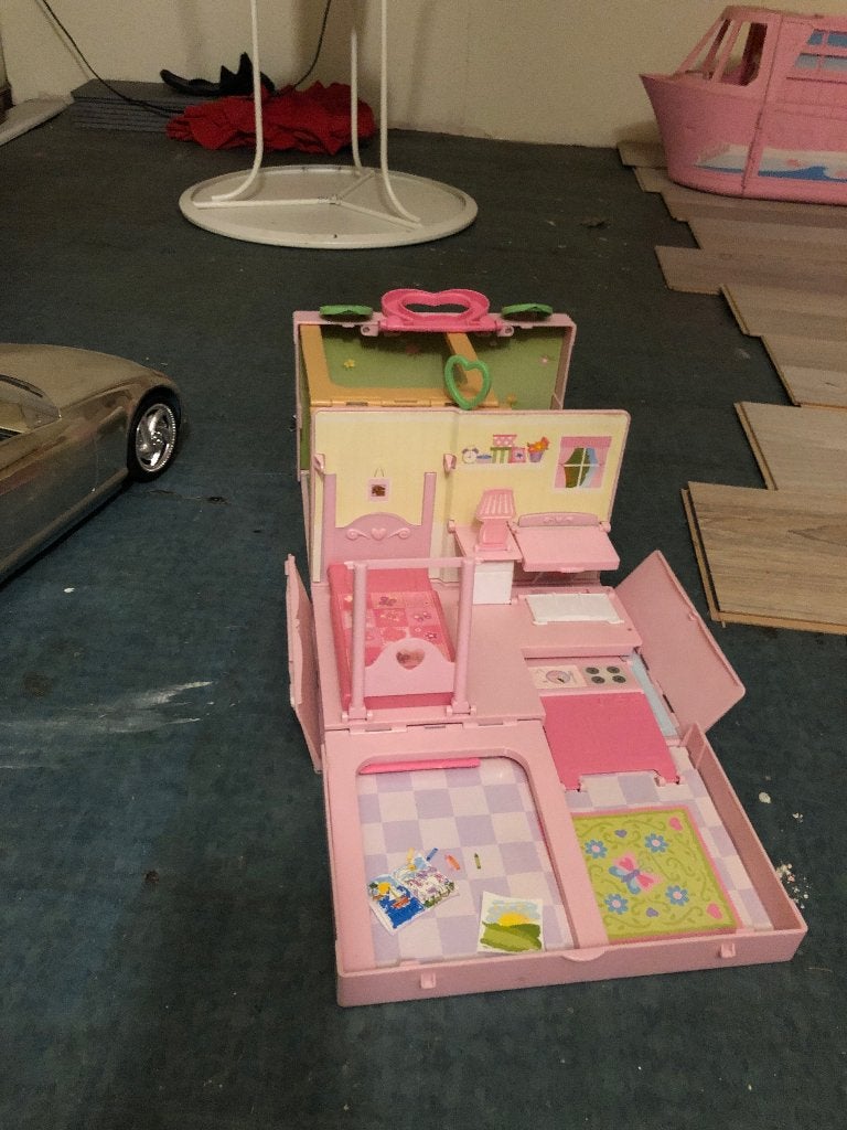 Vitnage barbie kelly pop up huis, Ophalen of Verzenden, Gebruikt, Overige typen