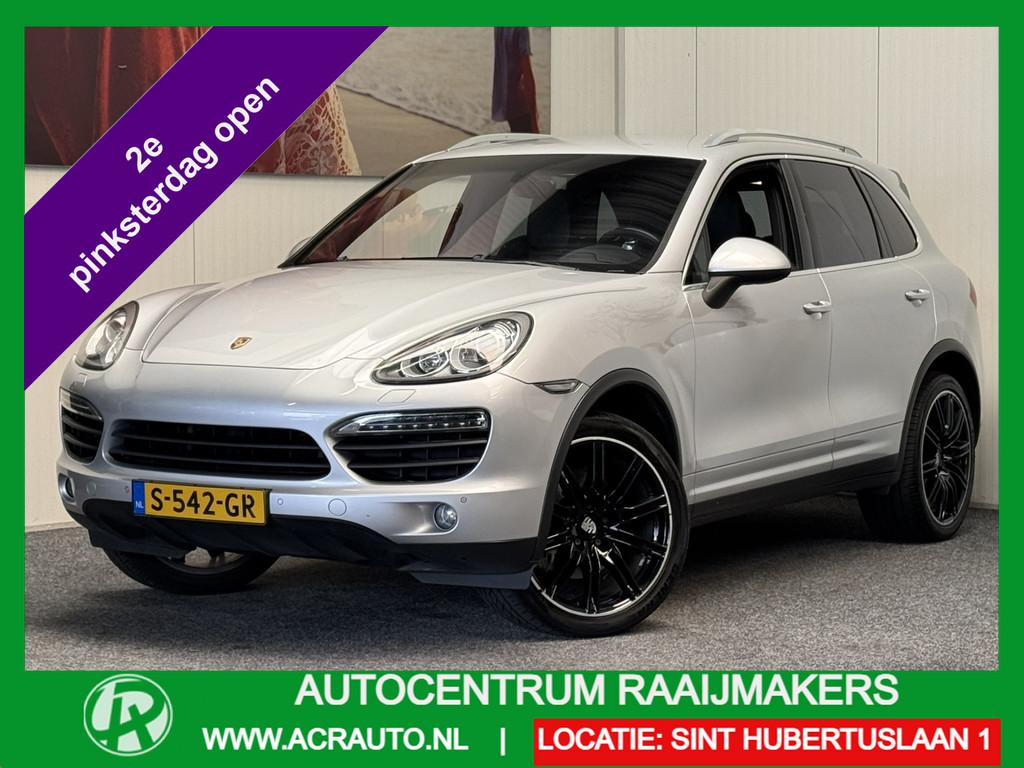 Porsche Cayenne 3.0 V6 HYBRID 333 PK LUCHTVERING LEDER NAVIG, Automaat, Gebruikt, Zwart, 2995 cc