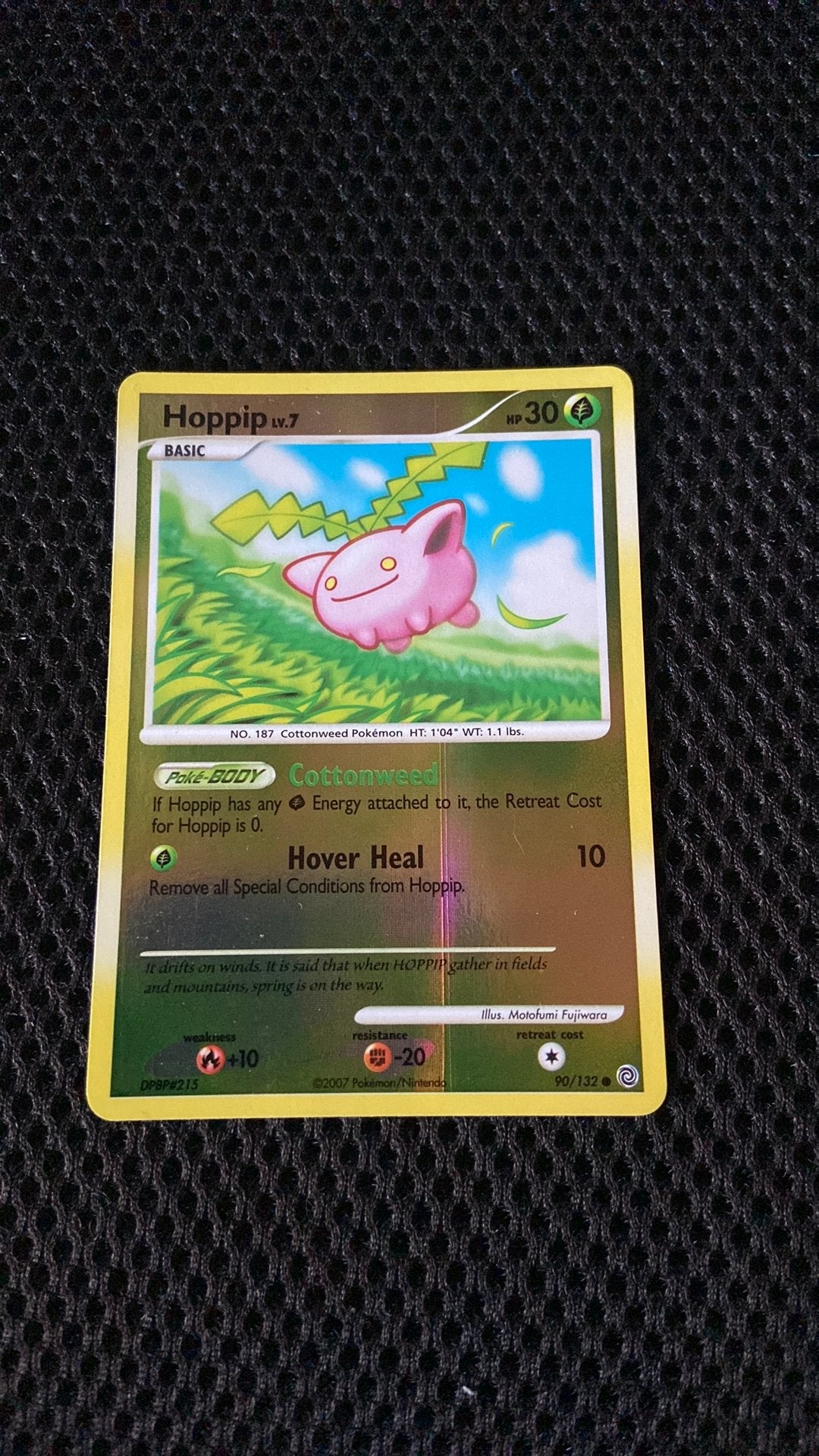 Hoppip 90/132 Secret Wonders Reverse Holo Pokemon Card, Ophalen of Verzenden, Zo goed als nieuw