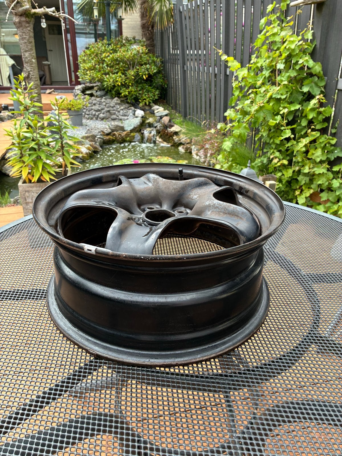 16” Lichtmetalen Set van 4 – Inclusief TPMS sensoren, Auto-onderdelen, Banden en Velgen, Ophalen, Gebruikt, Velg(en), 16 inch