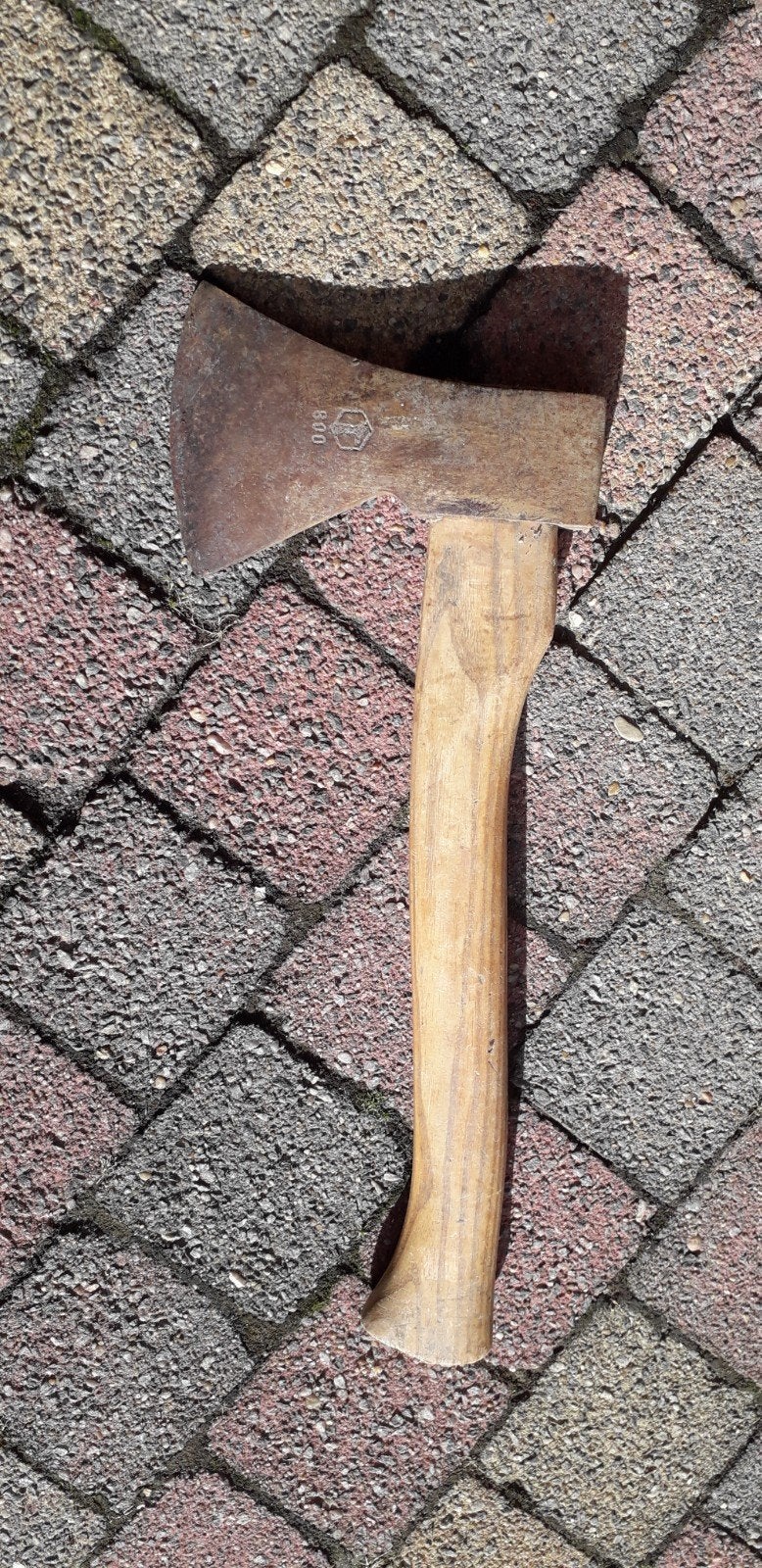 bijl, Tuin en Terras, Ophalen of Verzenden, Gebruikt, Bijl