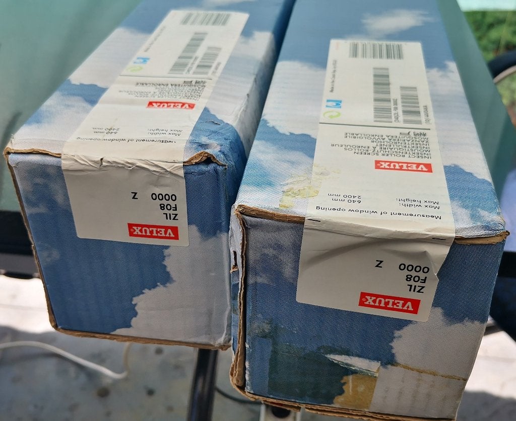 3 NIEUW Velux insektenrolhor dakraam insectenwering Gratis, Doe-het-zelf en Verbouw, Minder dan 80 cm, 80 tot 120 cm, Nieuw, Ophalen of Verzenden