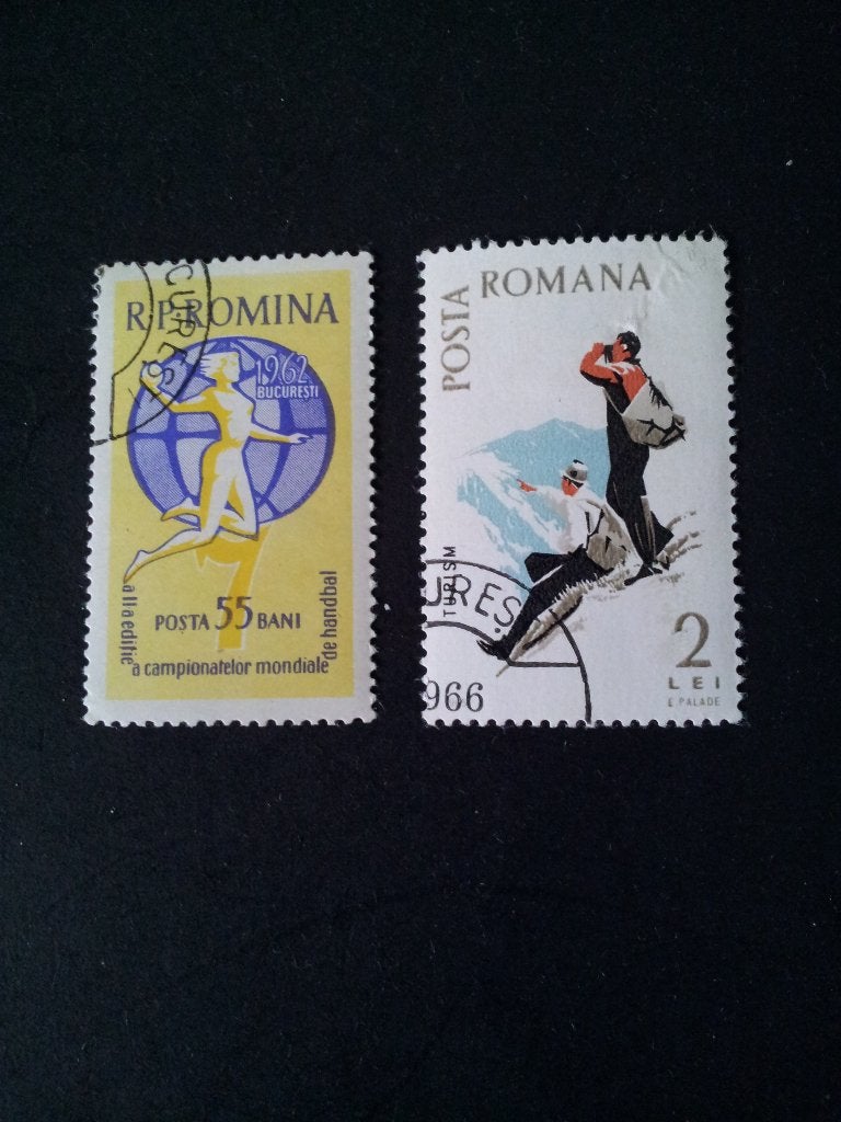 Roemenië sport gestempeld, Ophalen of Verzenden, Overige landen, Gestempeld