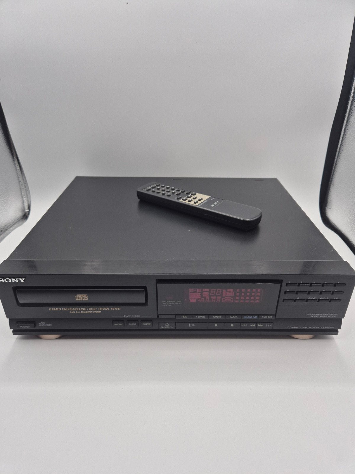 Sony CDP-M48 CD-speler met afstandsbediening, O, Ophalen of Verzenden, Sony, Sony