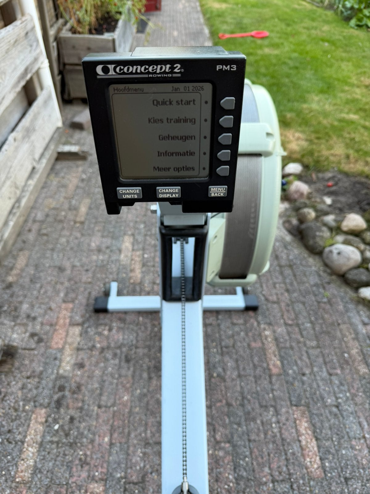 Concept 2 roeitrainer, Sport en Fitness, Fitnessapparatuur, Ophalen, Zo goed als nieuw