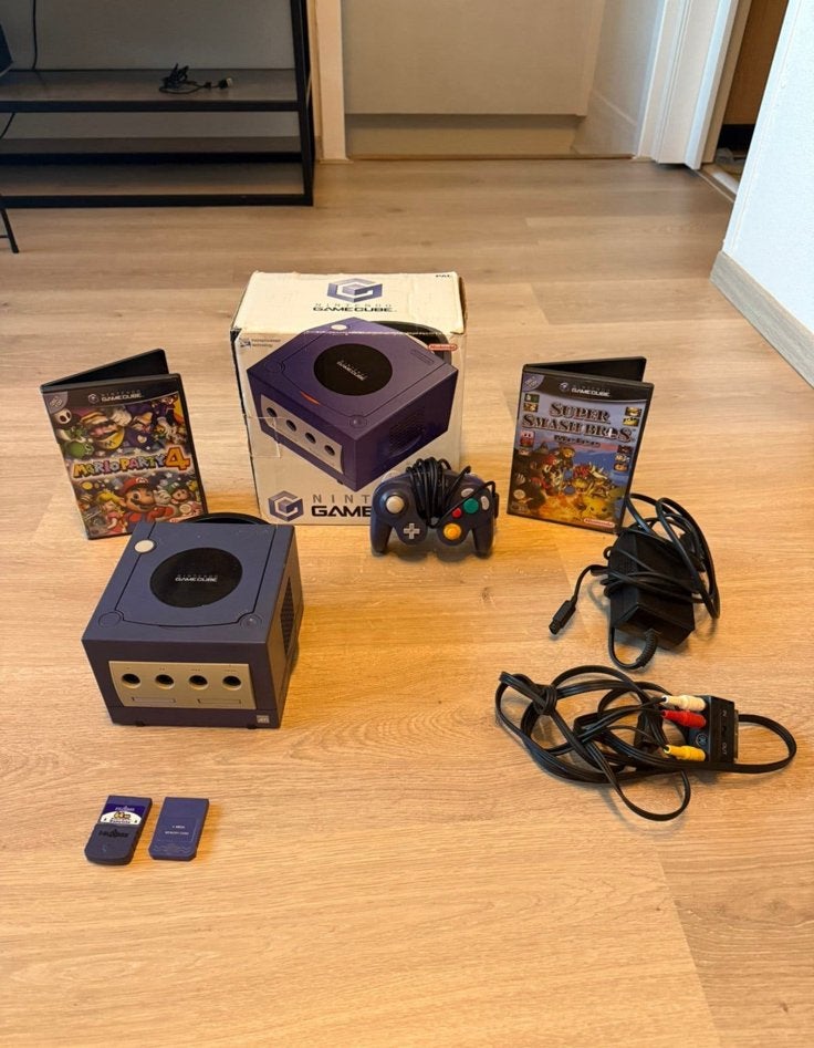 Nintendo Gamecube + doos en 2 Games!, Ophalen of Verzenden, Zo goed als nieuw, Met 1 controller