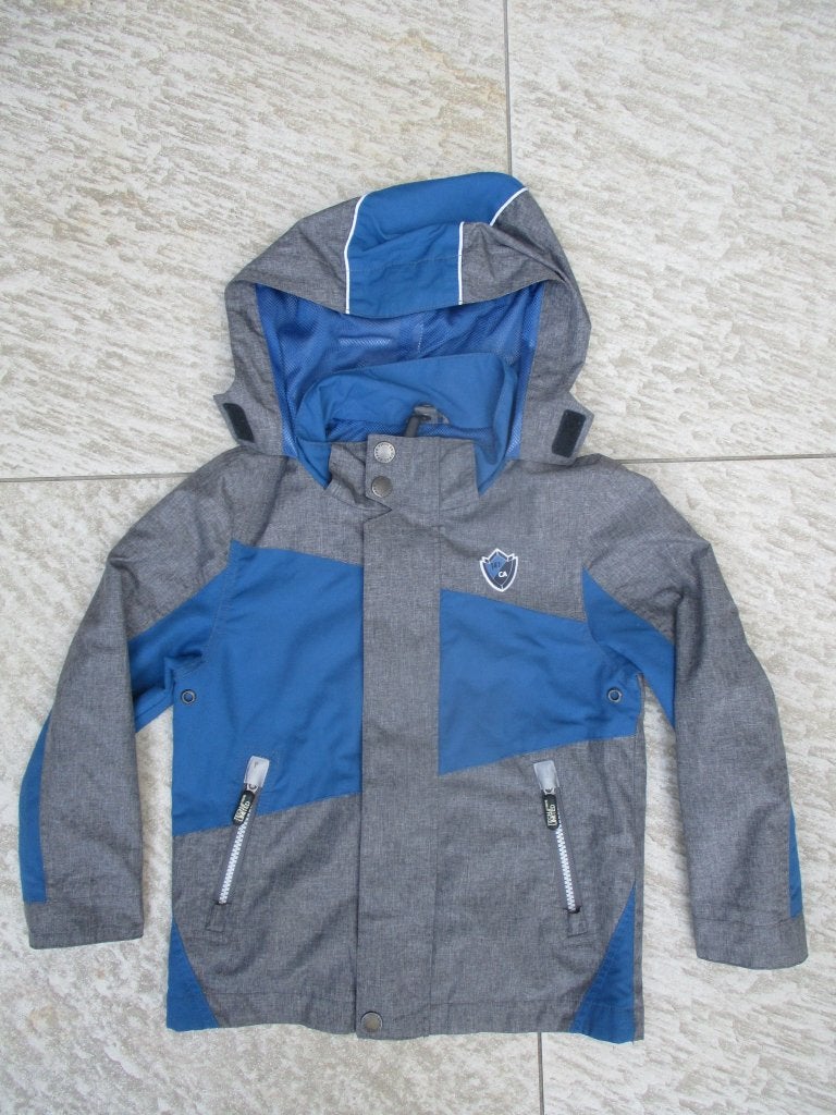 Jas grijs / blauw maat 122 zomerjas Palomino C&A jasje, Palomino (C&A), Ophalen of Verzenden, Zo goed als nieuw, Jongen