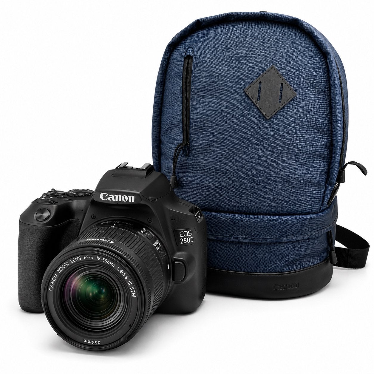 Canon EOS 250D + tas, Ophalen of Verzenden, Zo goed als nieuw, Canon, Geen optische zoom