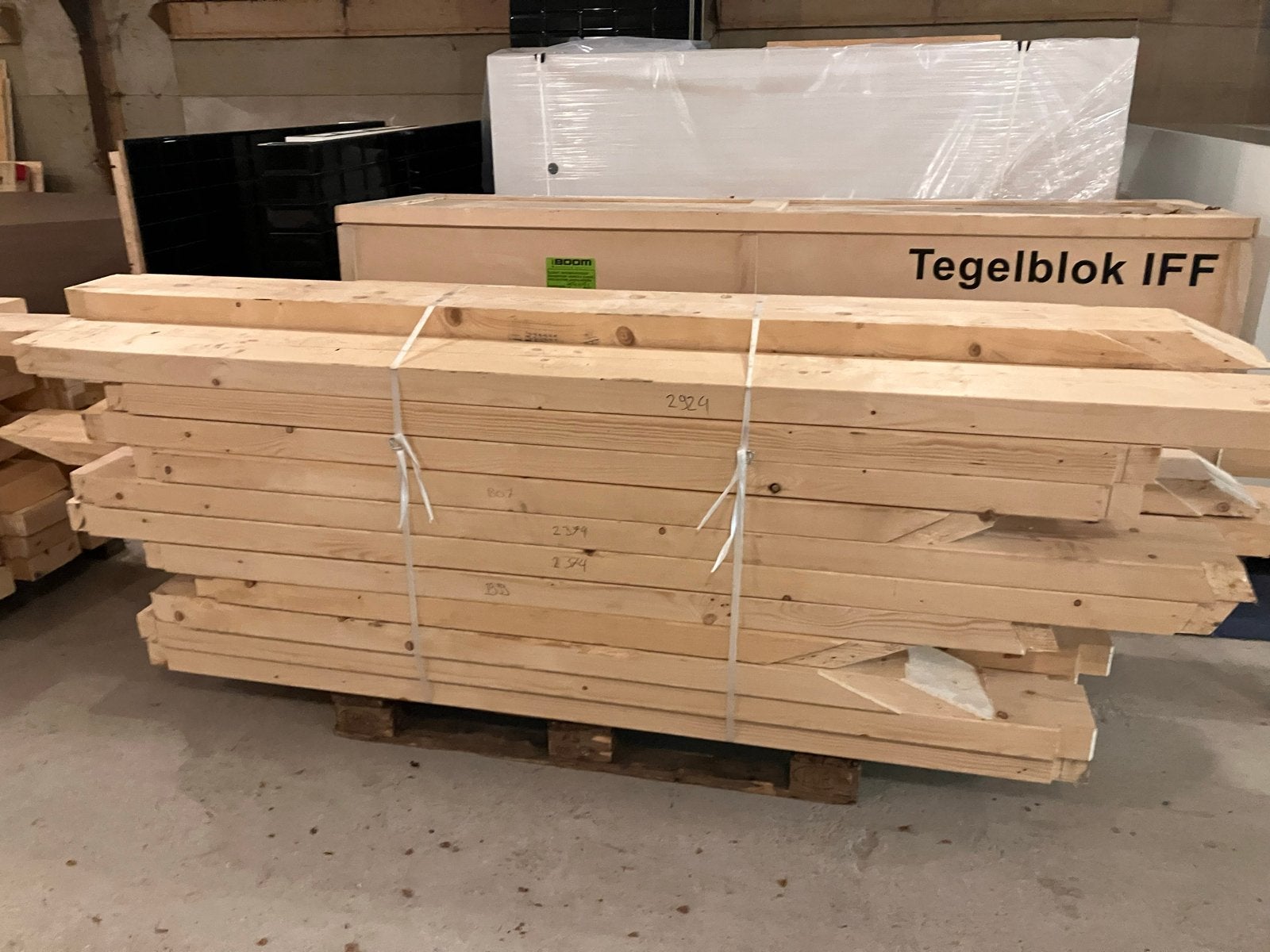 Geschaafde Korte Balken 75x225mm - Diverse Lengtes, Doe-het-zelf en Verbouw, Ophalen, Gebruikt, 50 mm of meer, Balk