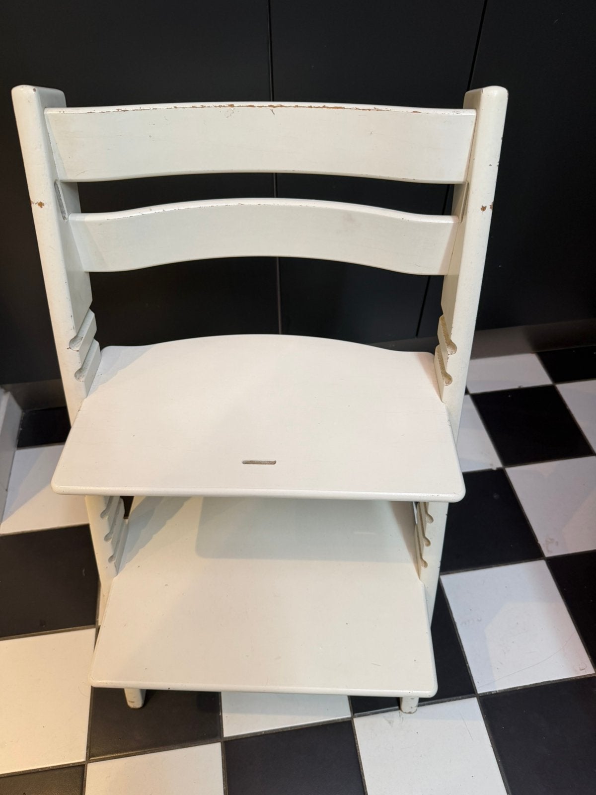 Stokke Tripp Trapp Nieuwer model (alle accessoires passen), Ophalen, Zo goed als nieuw, Meegroeistoel