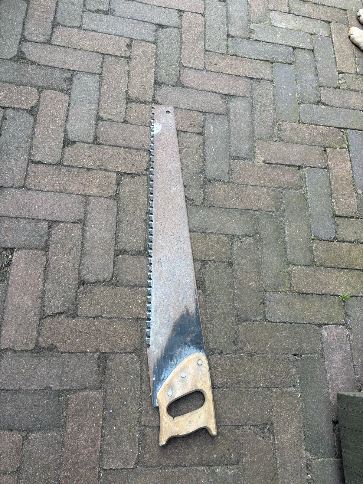 Ytong zaag, Ophalen, Gebruikt, Handzaag