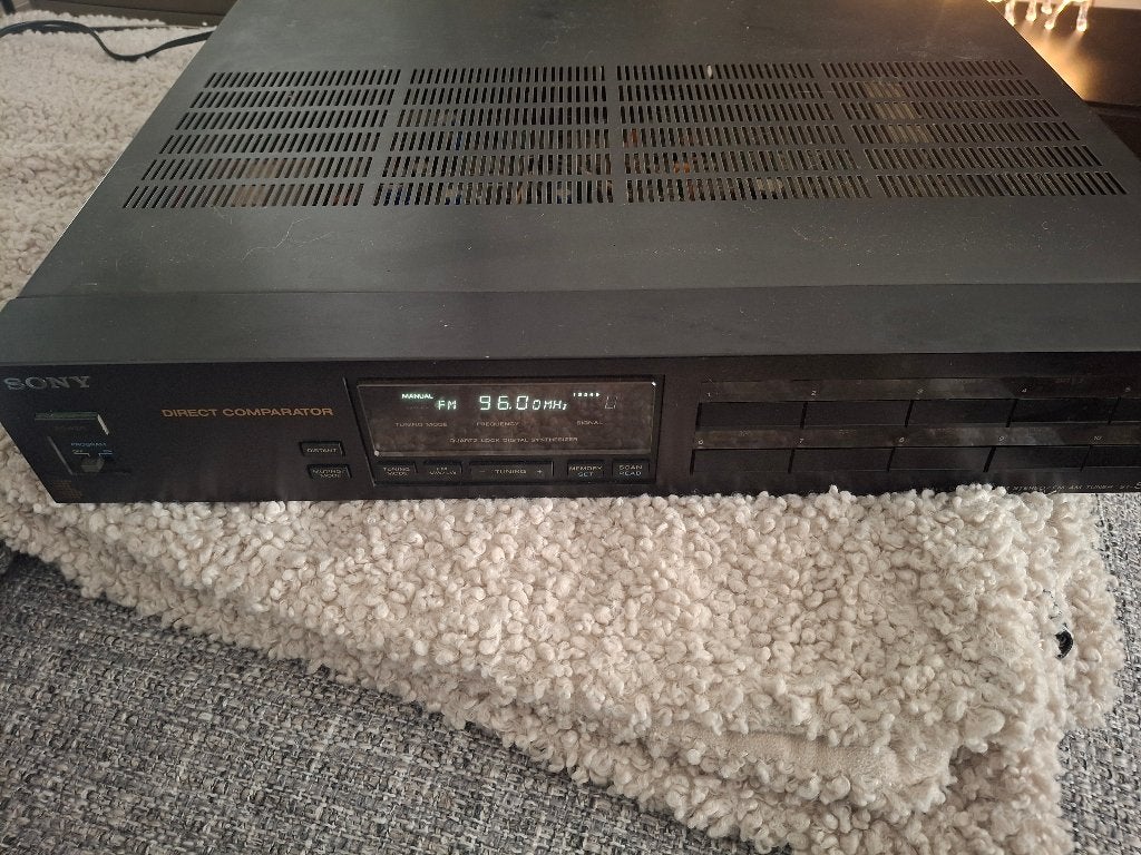 Sony S444 ES II direct comparator tuner, Ophalen, Zo goed als nieuw, Analoog