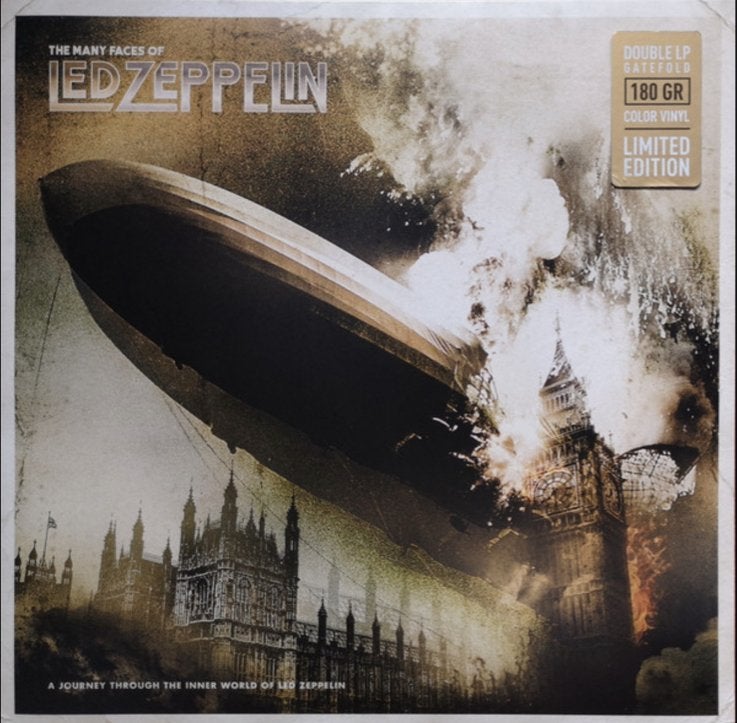 Led Zeppelin - The Many Faces Of (Dubbel LP, Geseald), Cd's en Dvd's, Vinyl | Rock, Ophalen of Verzenden, Classic Rock, 12 inch