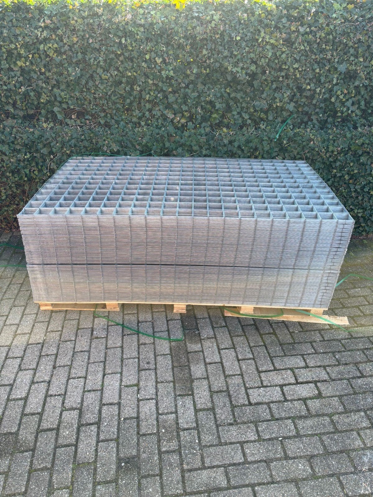 Metalen draadnetten schutting gaas palen netten plantenrek, Tuin en Terras, Gaas en Draad, Ophalen, Nieuw, Gaas