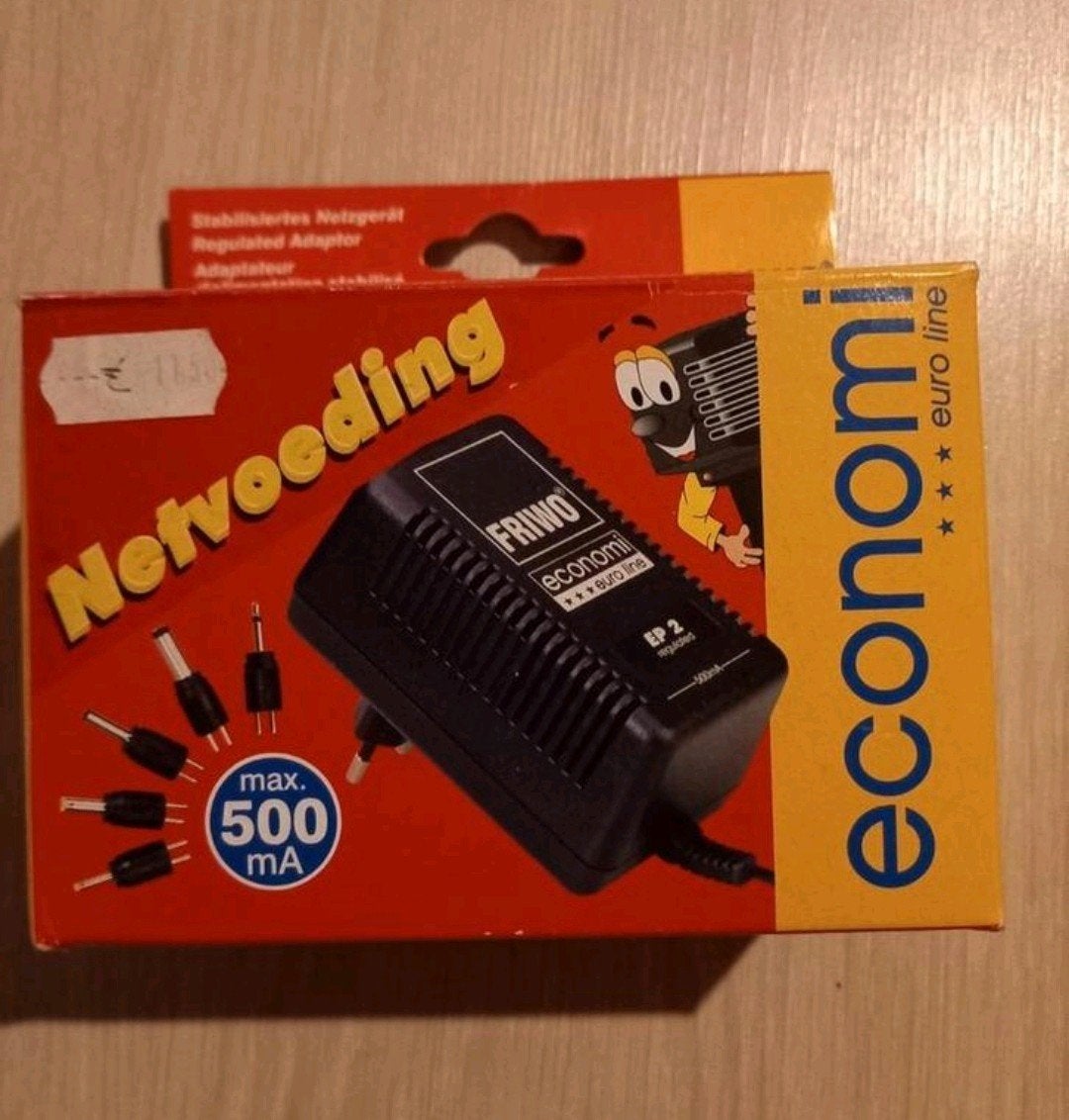 Friwo Economi Netvoeding / Adapter - Max 500mA, Ophalen of Verzenden