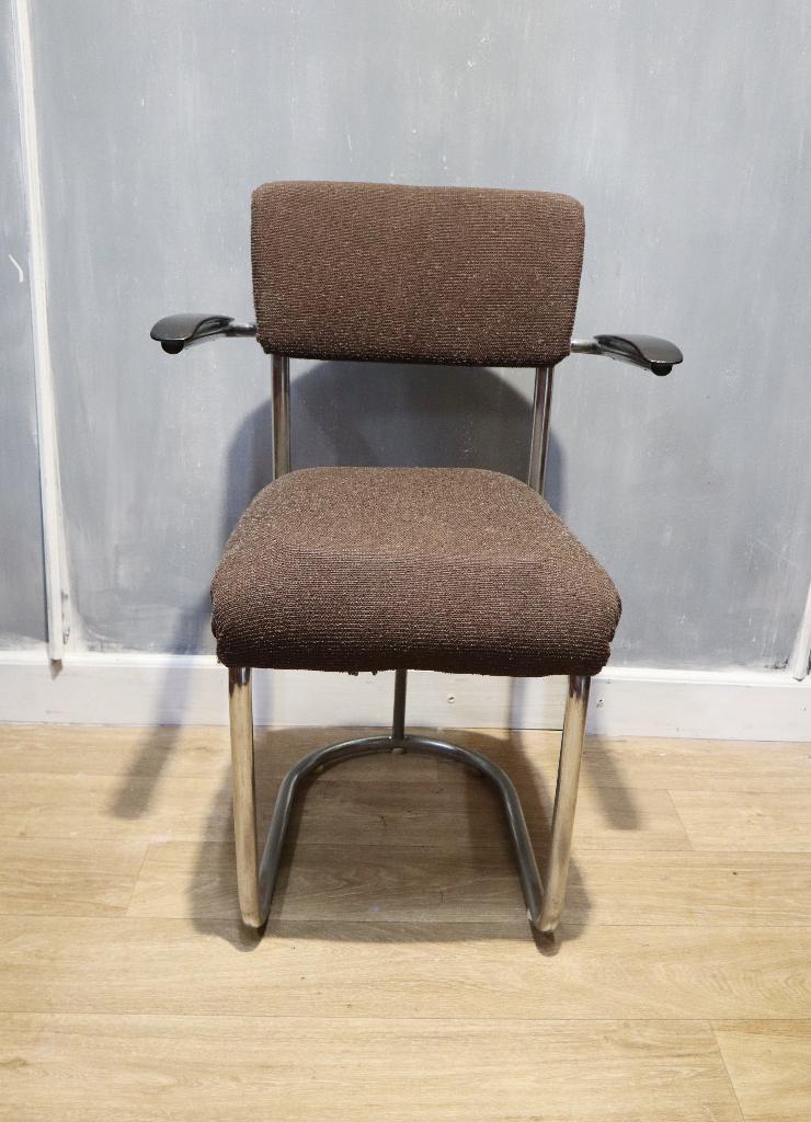 Vintage buisframe armstoel, Ophalen