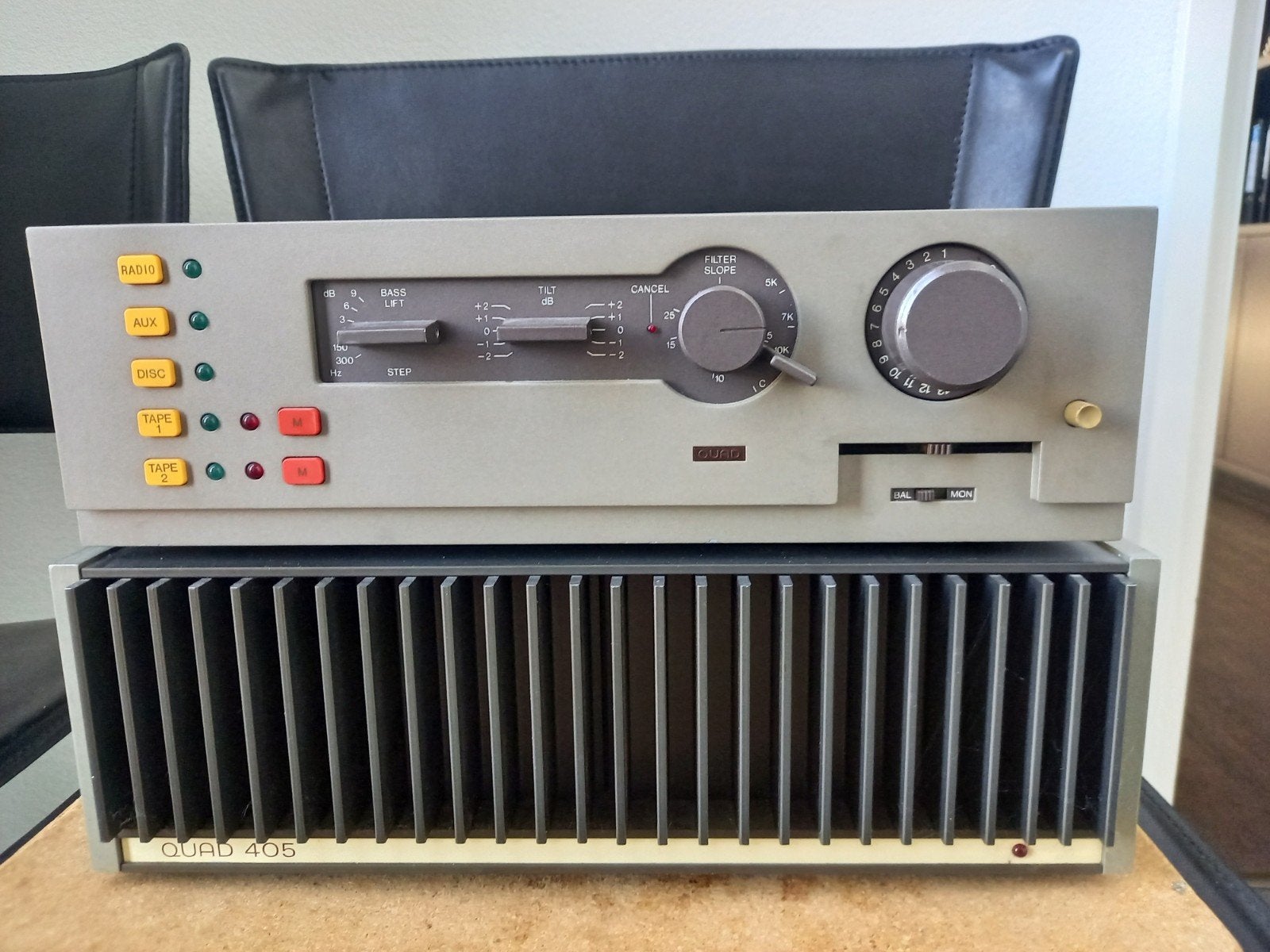 *** Vintage QUAD 44/405 Kombi***, Audio, Tv en Foto, Versterkers en Receivers, Ophalen of Verzenden, Minder dan 60 watt, Overige merken