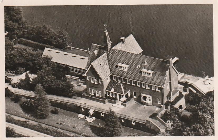 Vinkeveen bij Baambrugge Huize de Plassen, Verzamelen, Ophalen of Verzenden, 1940 tot 1960, Gelopen, Utrecht