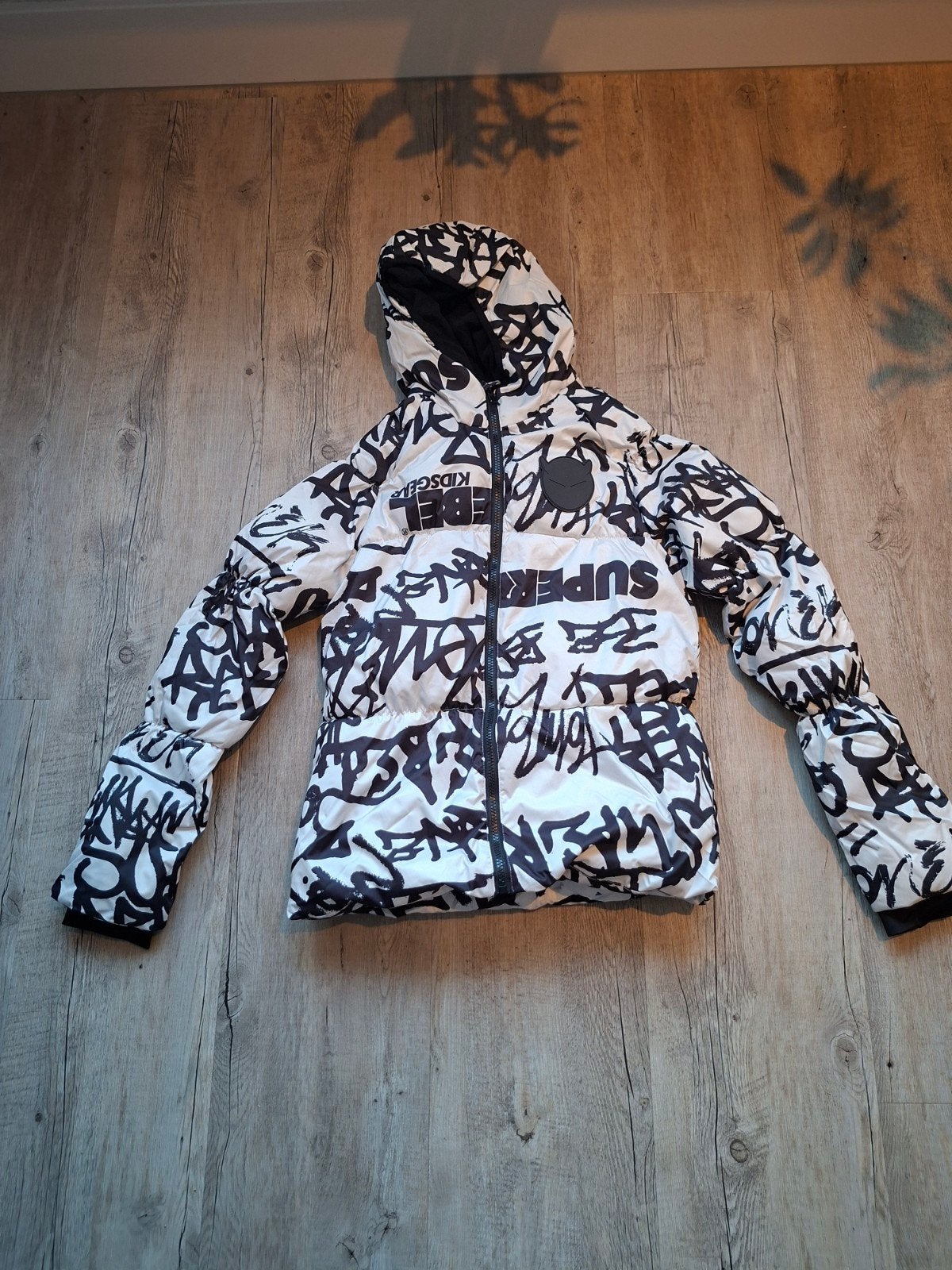 Meiden ski jas van het merk Super rebel, maat 176, Meerkleurig, Ophalen of Verzenden, Zo goed als nieuw, Super Rebel