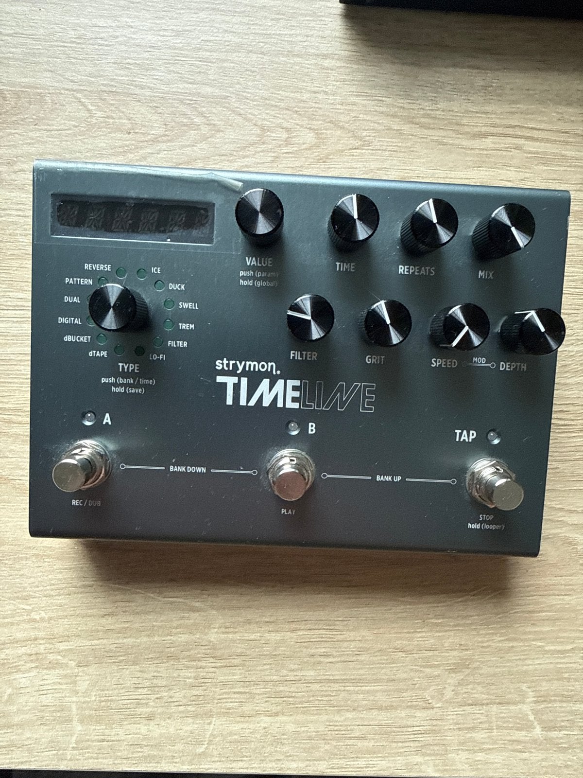 Strymon TimeLine Delay Pedaal - Zo goed als nieuw, Muziek en Instrumenten, Effecten, Ophalen, Zo goed als nieuw, Delay of Echo