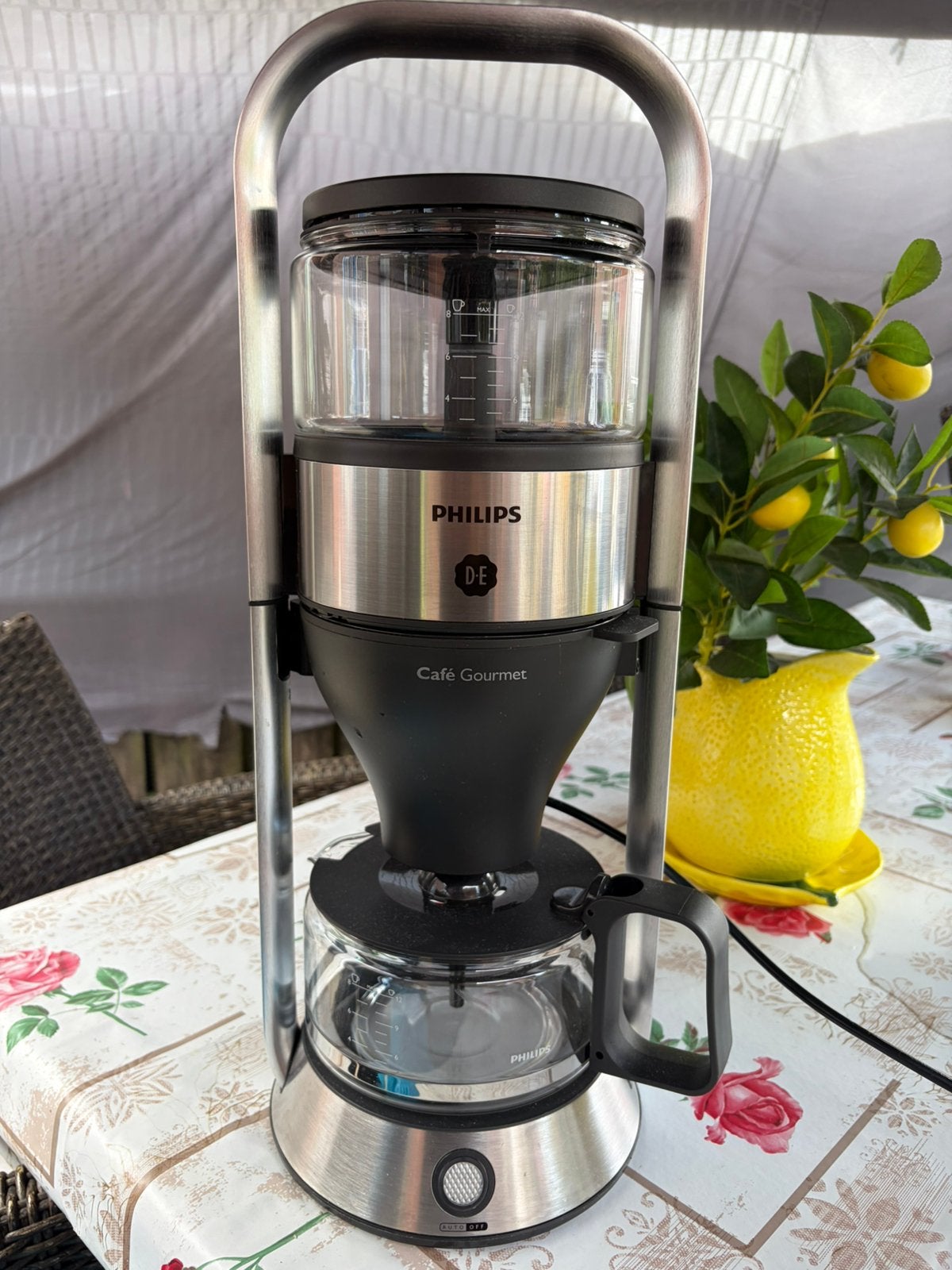 Philips Café Gourmet koffiezetapparaat, 10 kopjes of meer, Ophalen of Verzenden, Zo goed als nieuw, Koffiemachine